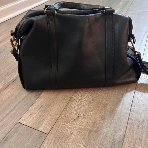 Madewell Glasgow Satchel Handbag in Black - Picture 3 of 6